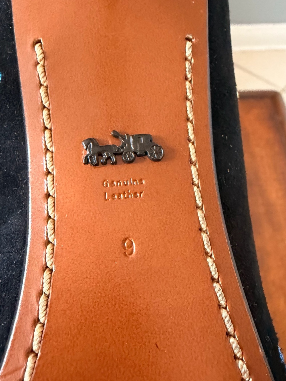 Coach Prairie suede pumps size 9 - Picture 7 of 8